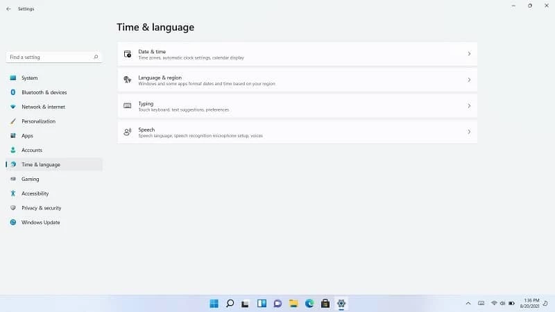Windows 11 — στιγμιότυπο οθόνης 4